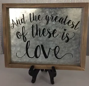 SIGN: And the greatest of these is love