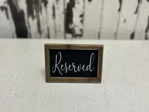 CHALKBOARD: Reserved (small)