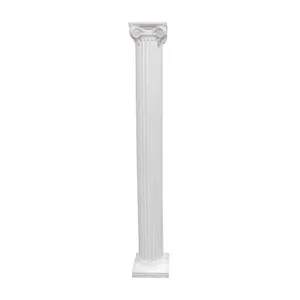 COLUMN: White pedestal column 72