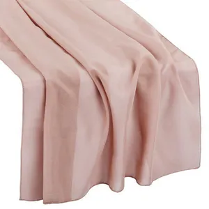 TABLE RUNNER: Chiffon-Dusty rose 27