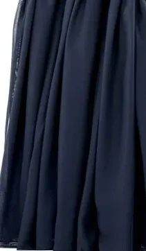 TABLE RUNNER: Chiffon-Navy Blue 19