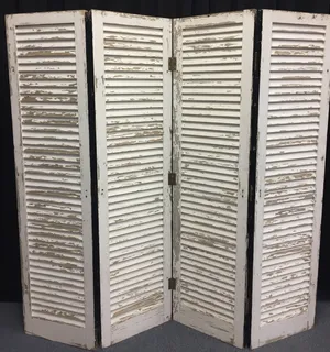BACKDROP: Wood shutters 