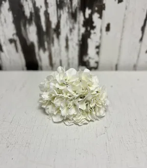 FLORAL: White hydrangea stems (3