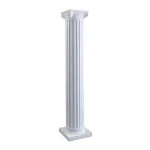 COLUMN: White pedestal column 56