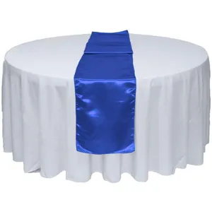 TABLE RUNNER-Satin: Royal Blue