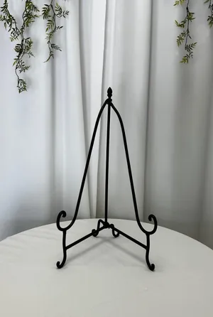 EASEL: Black metal (tabletop-large)