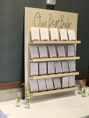 SIGN: Seating chart display board
