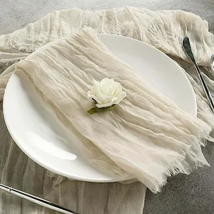 TABLE SQUARE-Cheesecloth: Champagne 24