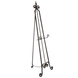 EASEL: Black metal (floor-large)