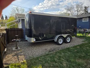 7 x 14 Enclosed Cargo Trailer (2-5/16