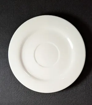 Royal White Saucers (dozen)