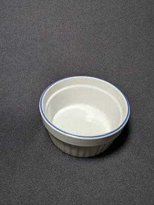 Blue Rimmed Ramekins