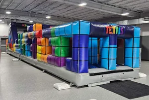Officially Licensed Tetris® 60ft Obstacle Course
