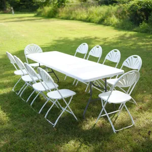 10-Guest Table & Chair Package – 8-Foot Table