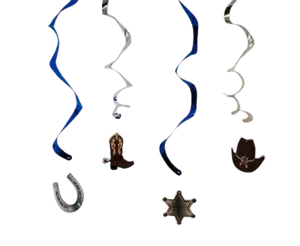 Cowboy/Western dangling decorations