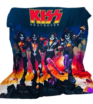 KISS Destroyer shower curtain