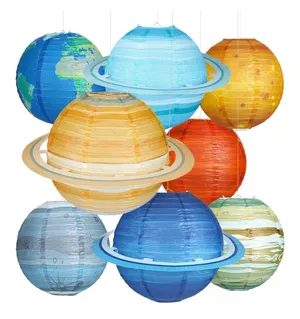 Planetary paper lanterns