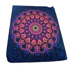 60's tie-dye black light tapestry/backdrop