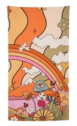 60's pyschedelic curtains