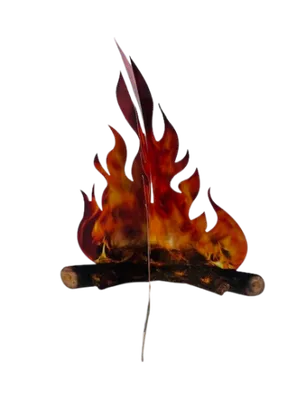 Campfire decoration