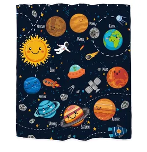 Planetary shower curtain