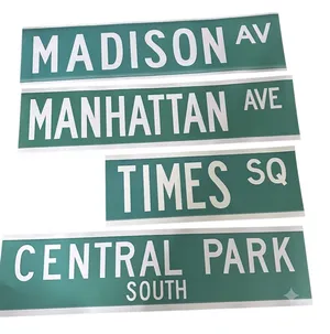 NYC street signs