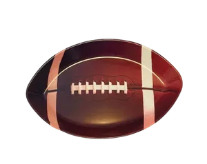 Football Serving Plate