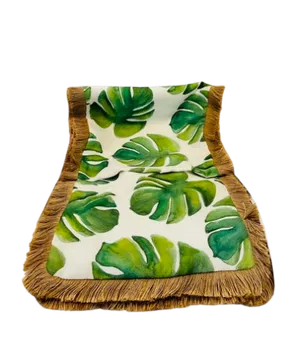 Tropical table runner
