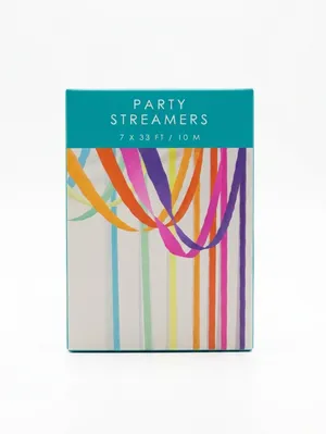 Mini party streamers