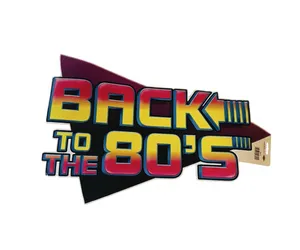Back to the 80's wall decoration
