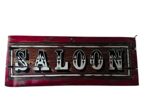 Saloon sign