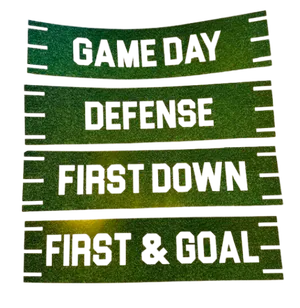 Green sports signs