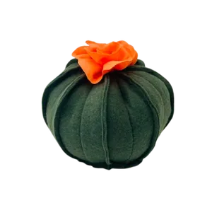 Green stuffed cactus