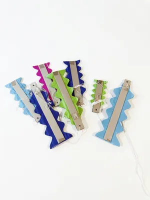 Colorful paper decorations
