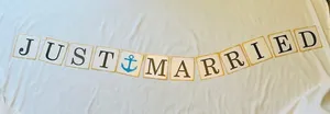 Just Married banner