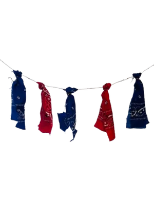 Bandana hanging banner