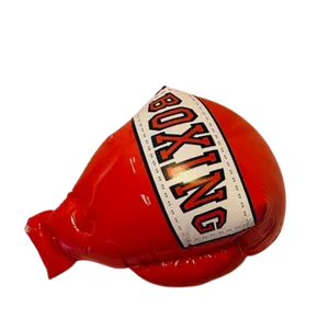 Large inflatable boxing gloves