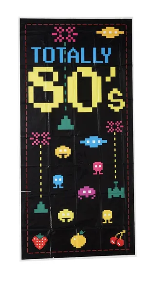 Totally 80's door cover