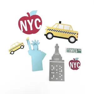 New York City table scatter
