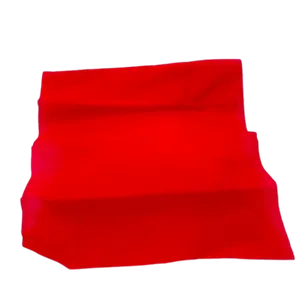 Fabric red carpet