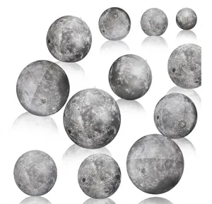 Inflatable moon rocks