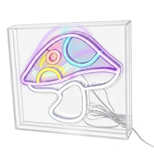 60's light-up mushroom deocration