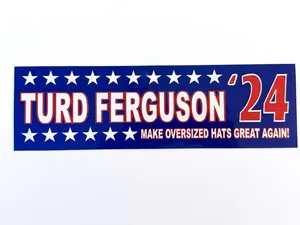 Turd Ferguson '24 bumper sticker