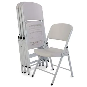 WHITE ADULT FOLDING CHAIRS