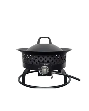 Propane fire pit and propane
