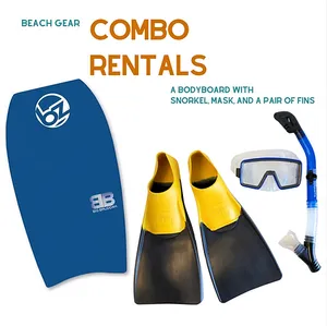 Snorkel set & Body board Combo