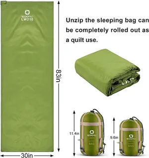 Sleeping Bag (Warm Weather) - Ecoopro 