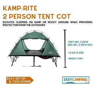 2 Person Cot Tent - Kamprite