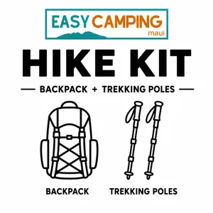 Hike Kit - Trekking Poles + Backpack