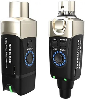 Xvive U3 Plug-on Microphone Wireless System Wireless XLR for Dynamic Microphone